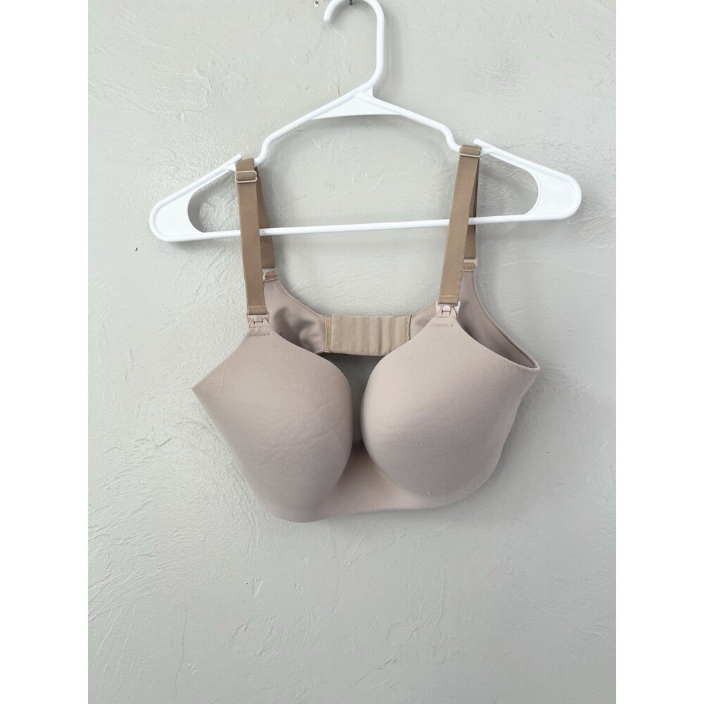 Soma Enbliss Nursing Wireless Nude Beige Bra Size 36D Blush Pink